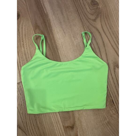 Superdown Adriana Bra Top Lime Green Womens SIze XXS - Picture 2 of 5
